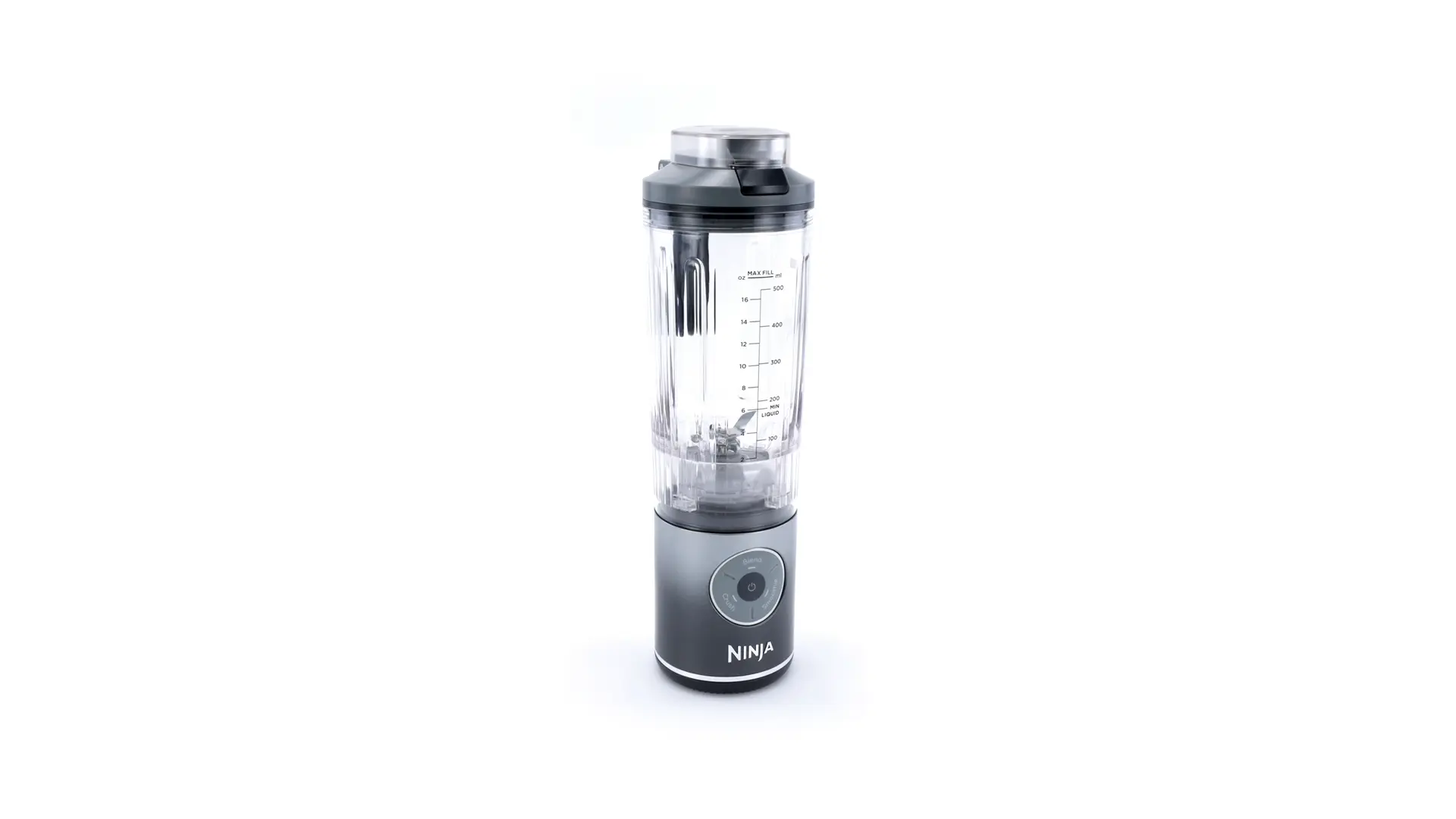 Ninja BLAST ブレンダー グレー Ninja Blast MAX 20-Oz Portable Personal Blender, Twist & Go Vessel