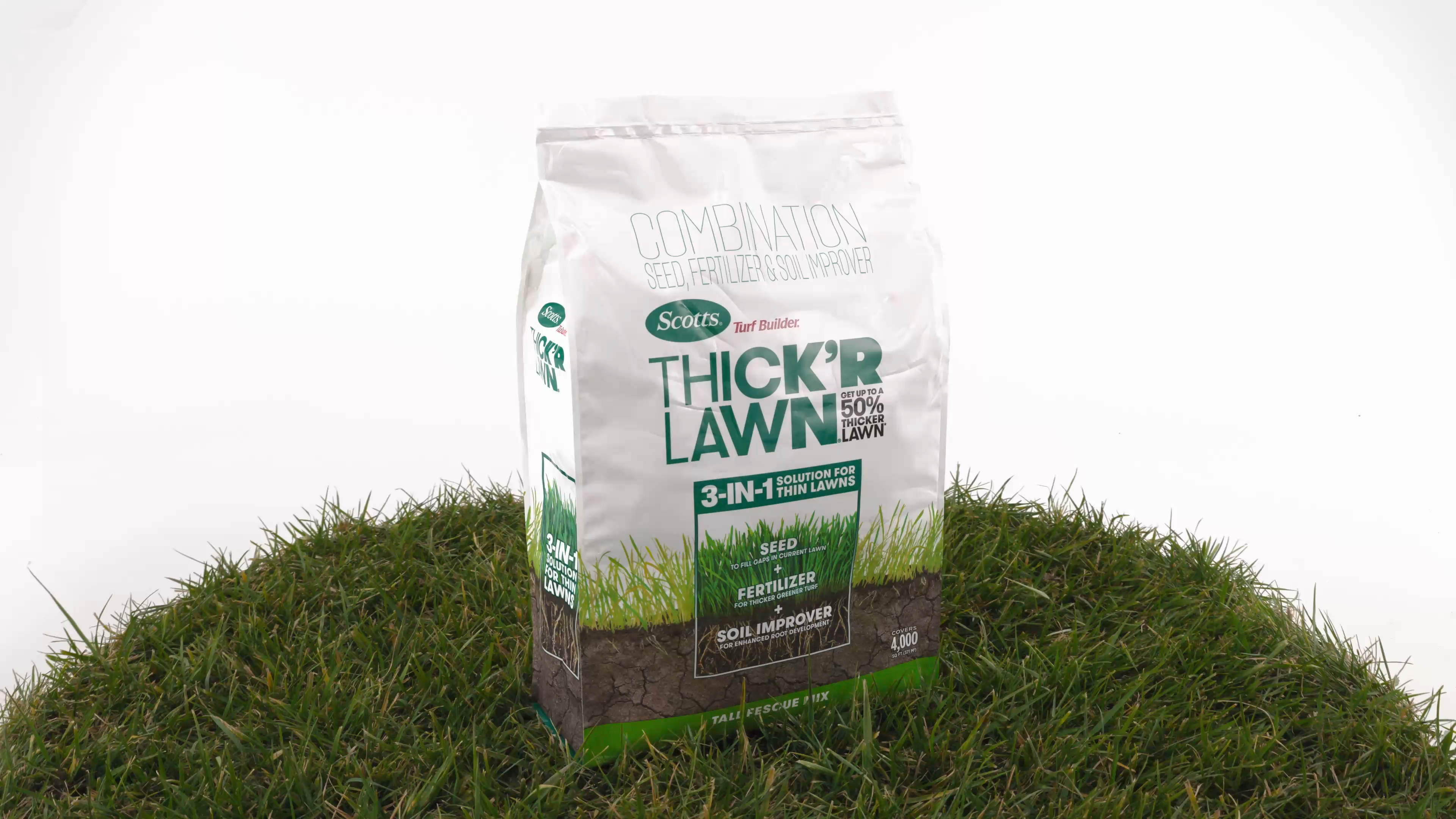 Scotts Turf Builder Thick'R Lawn Tall Fescue Mix | ScottsMiracle-Gro US