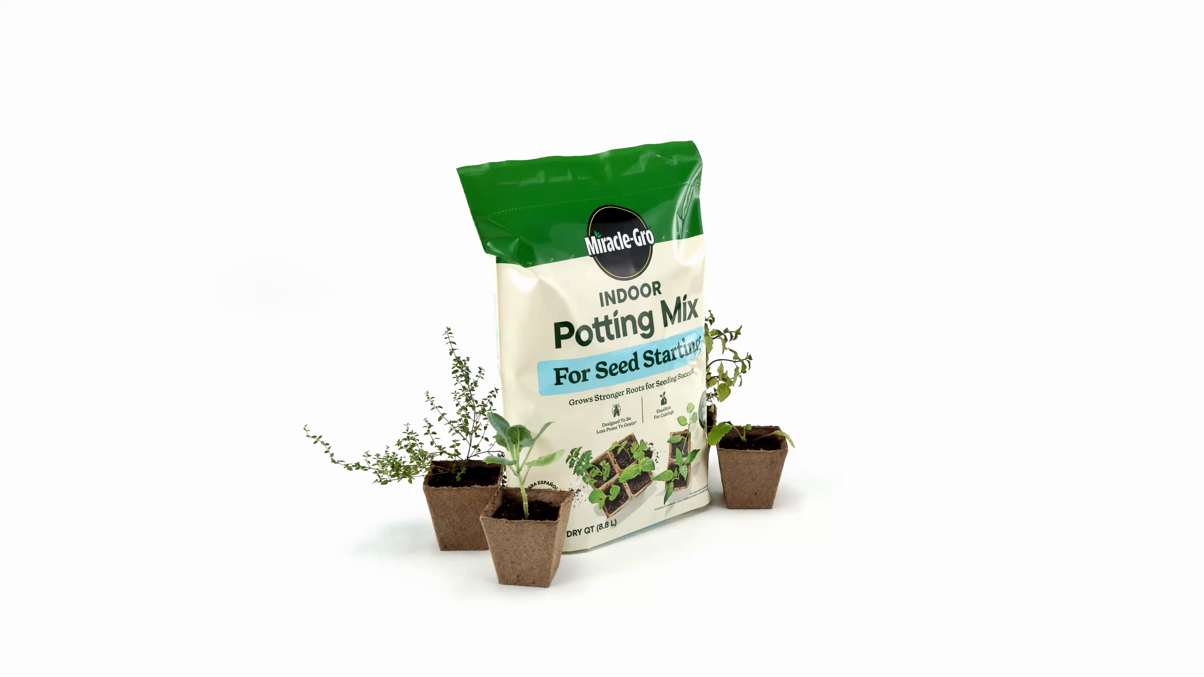 Miracle-Gro Indoor Potting Mix for Seed Starting | ScottsMiracle-Gro US