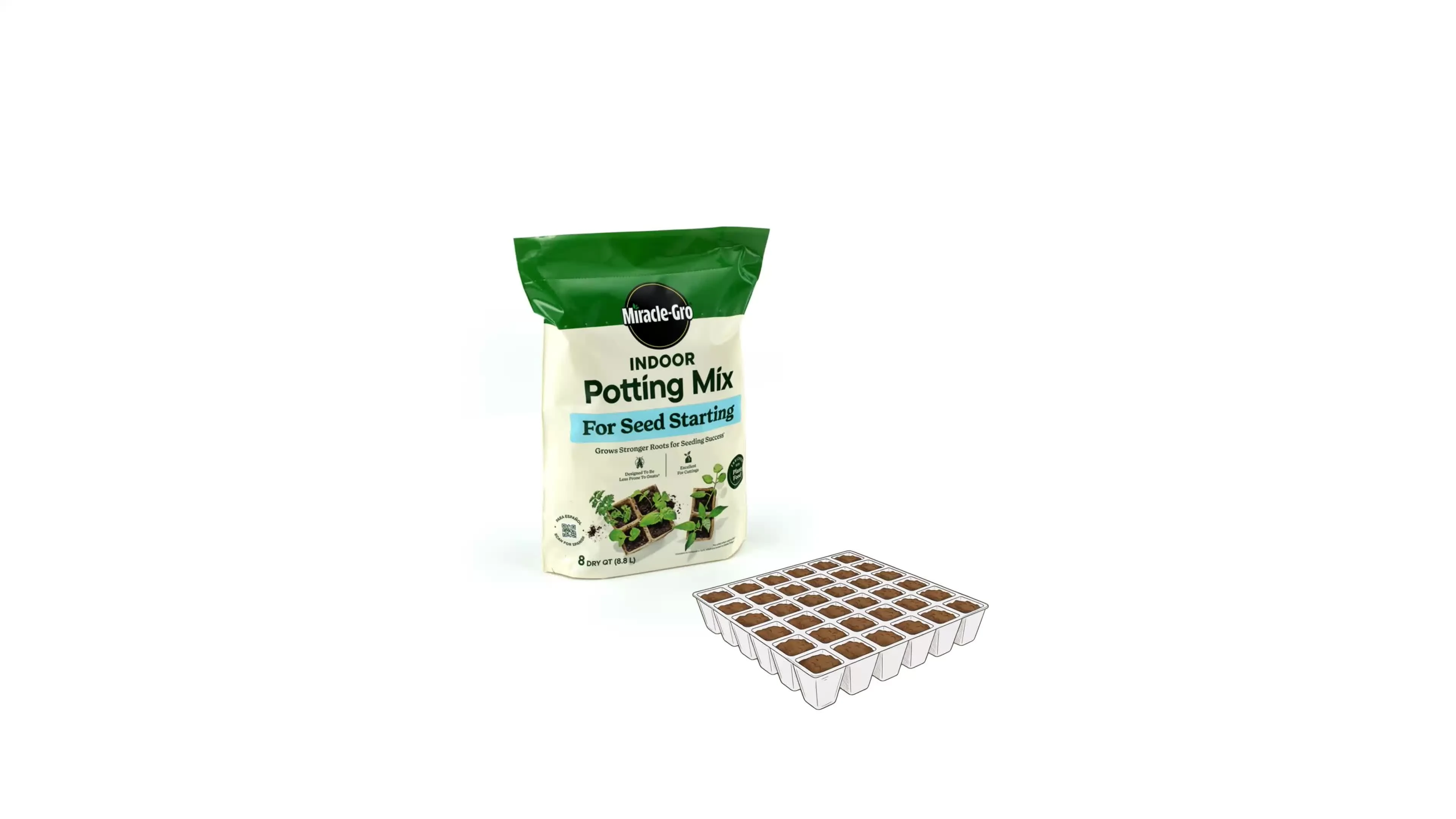 Miracle-Gro Indoor Potting Mix for Seed Starting | ScottsMiracle-Gro US