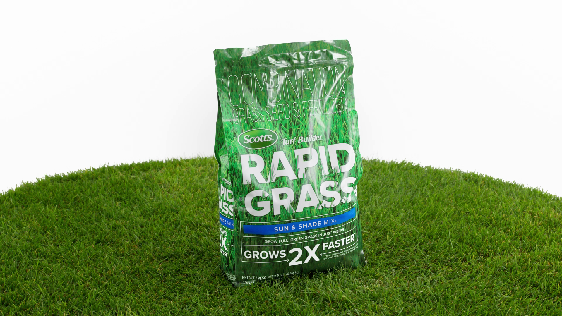 Scotts® Turf Builder® Rapid Grass™ Sun & Shade Mix | ScottsMiracle