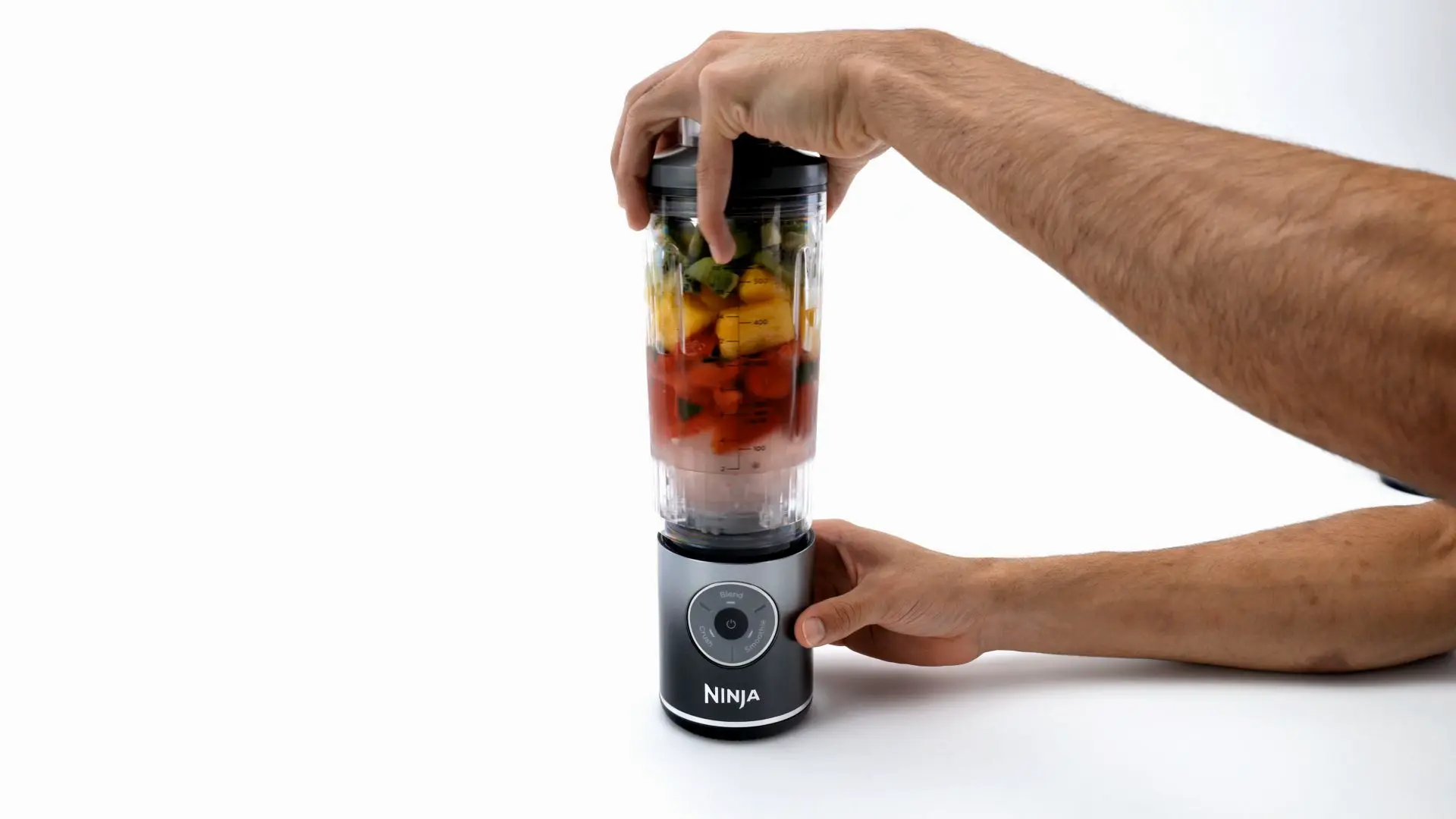 Ninja Blast Max Portable Blender with 22oz Twist & Go Vessel Cool
