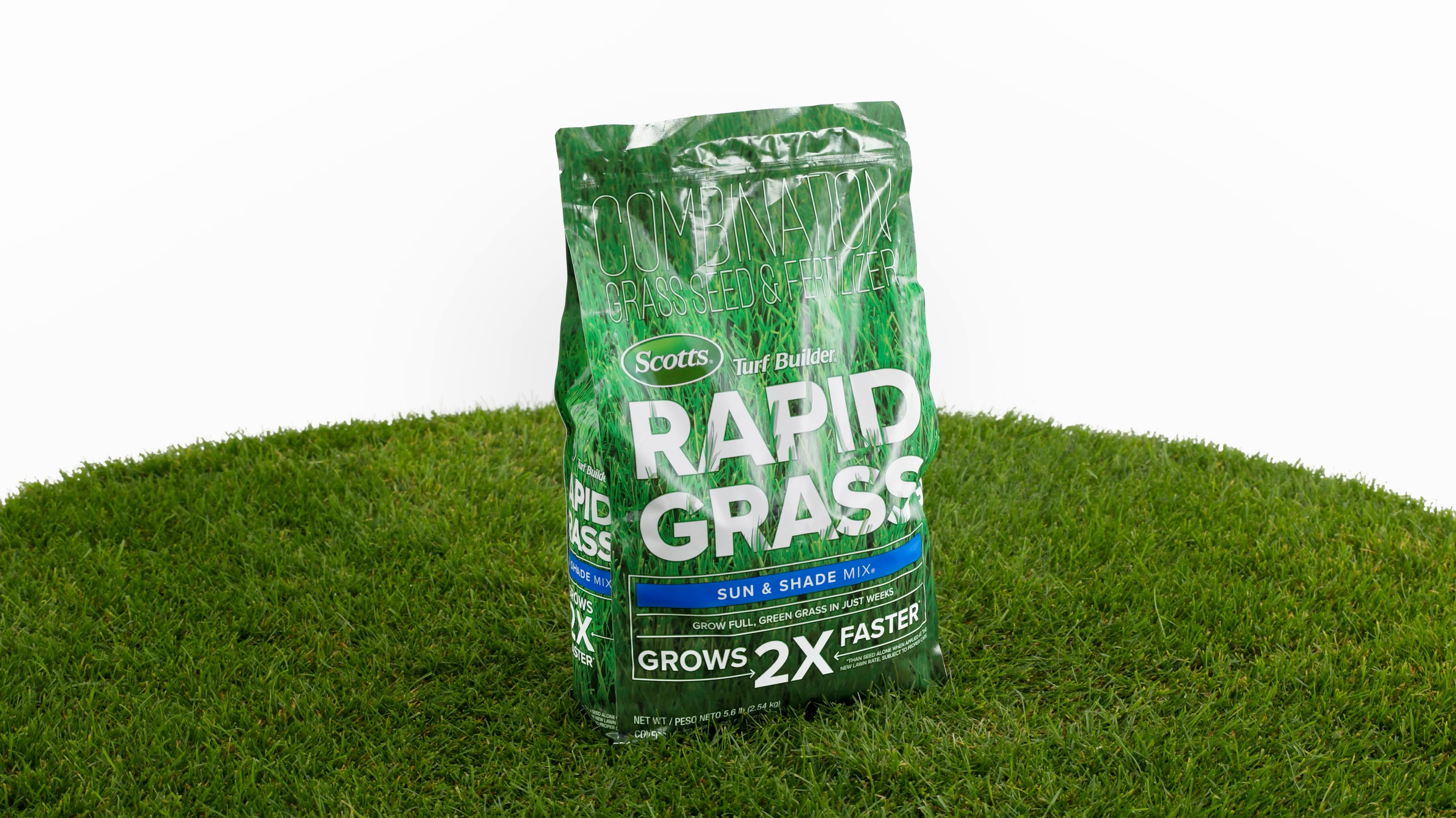 Scotts Turf Builder Sun & Shade Mix Rapid Grass Seed 5.6 lb